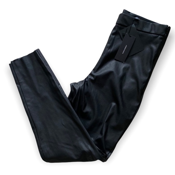 Vero Moda Faux Leather Pants - Picture 4 of 15
